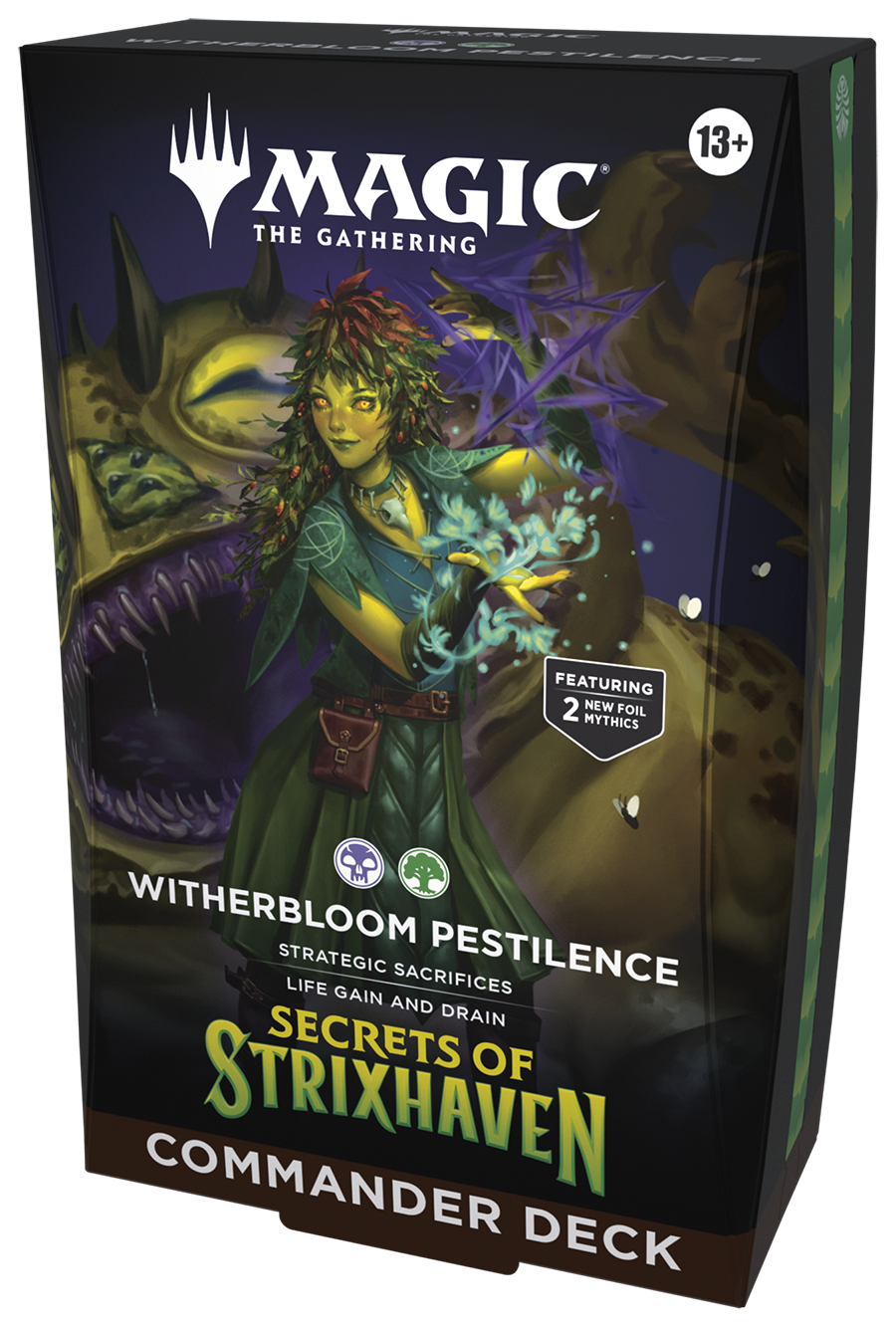 Magic The Gathering: Secrets Of Strixhaven Commander Deck - Witherbloom Pestilence