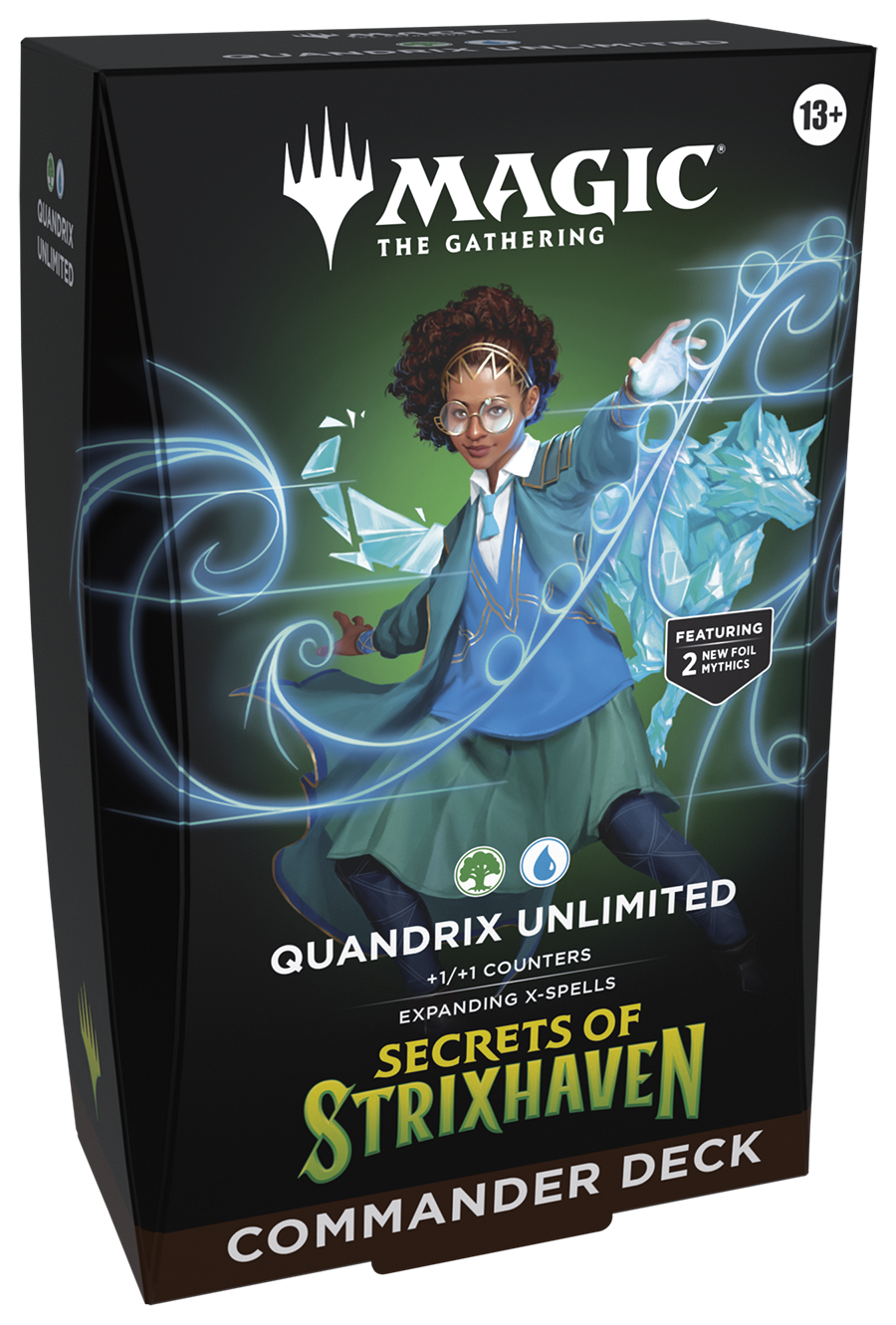 Magic The Gathering: Secrets Of Strixhaven Commander Deck - Quandrix Unlimited