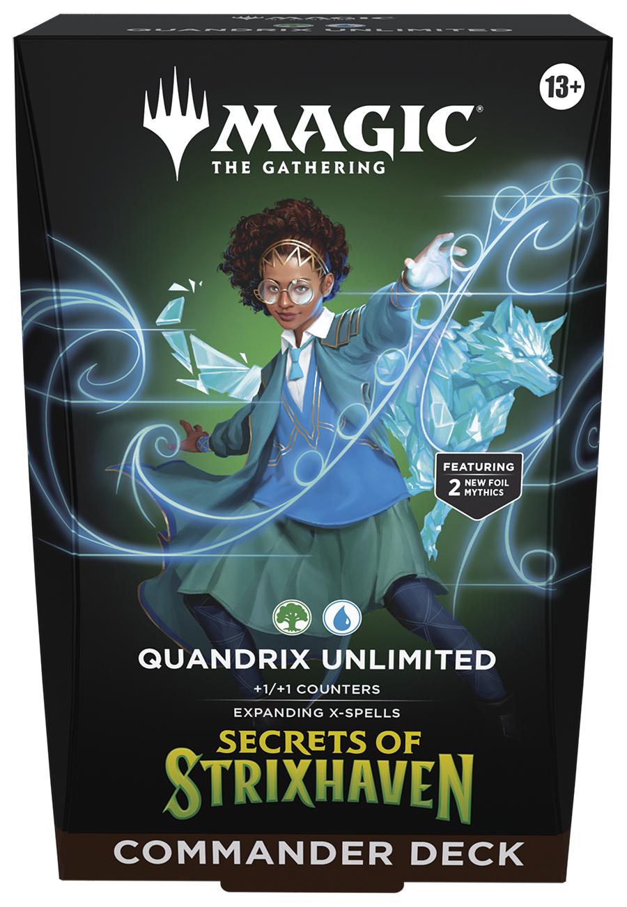 Magic The Gathering: Secrets Of Strixhaven Commander Deck - Quandrix Unlimited