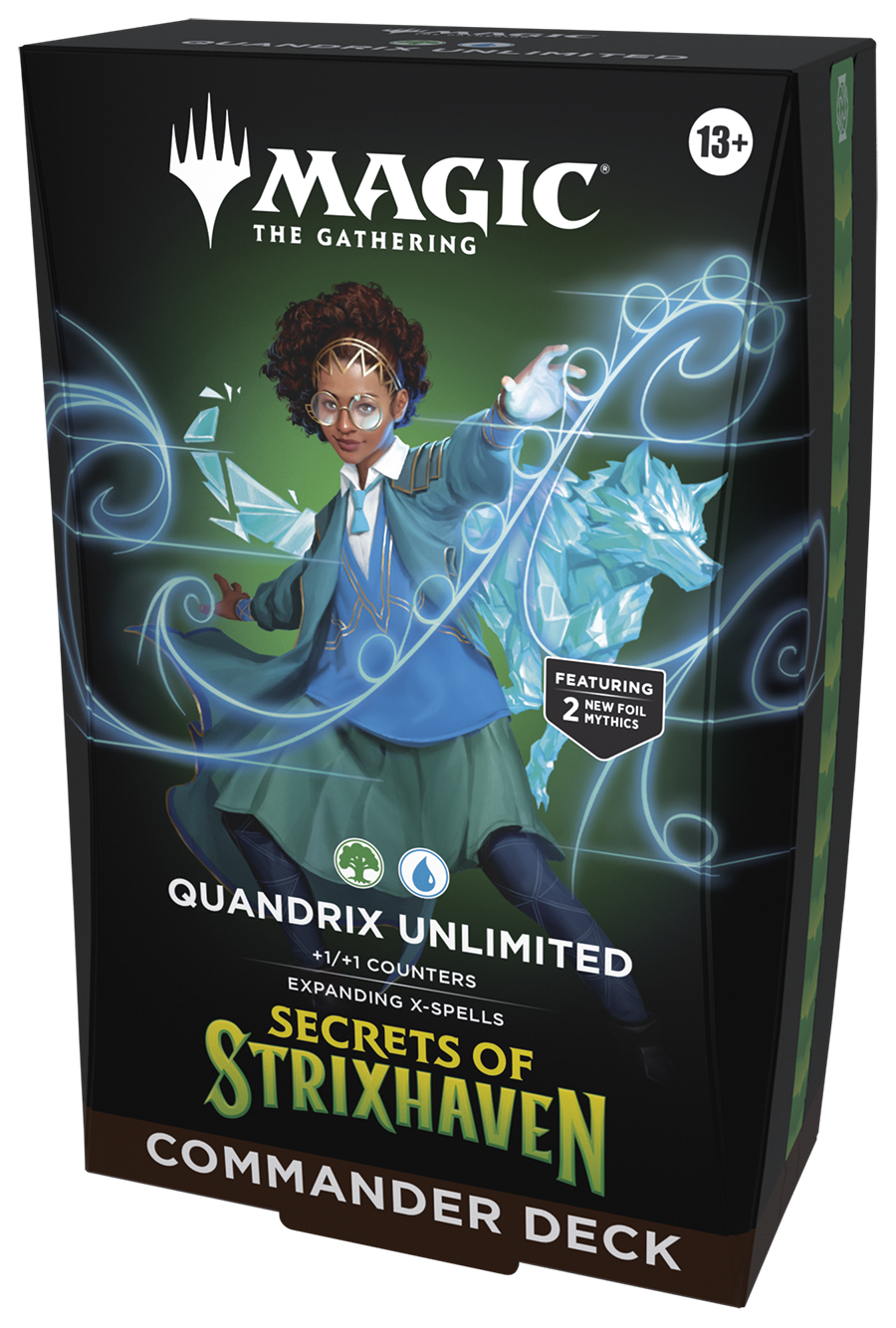 Magic The Gathering: Secrets Of Strixhaven Commander Deck - Quandrix Unlimited