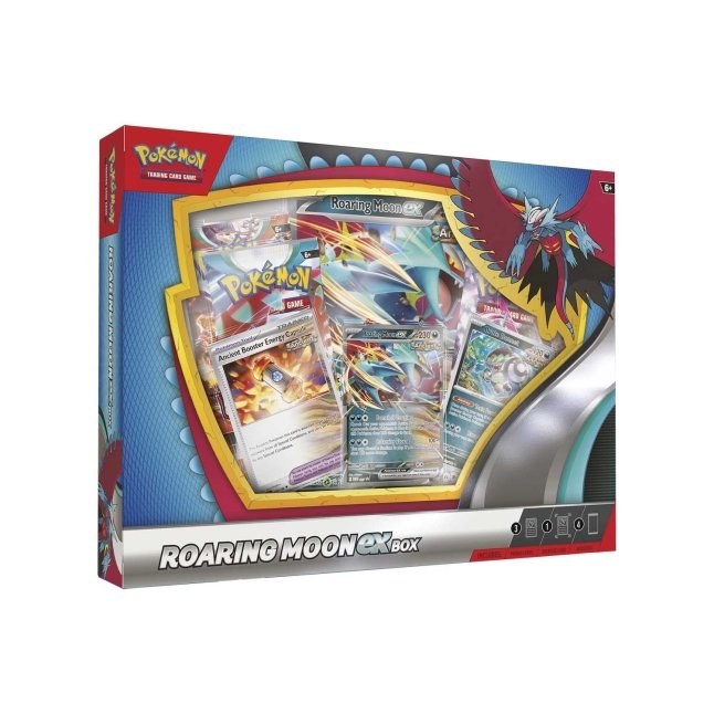 Pokemon Roaring Moon / Iron Valiant ex Box