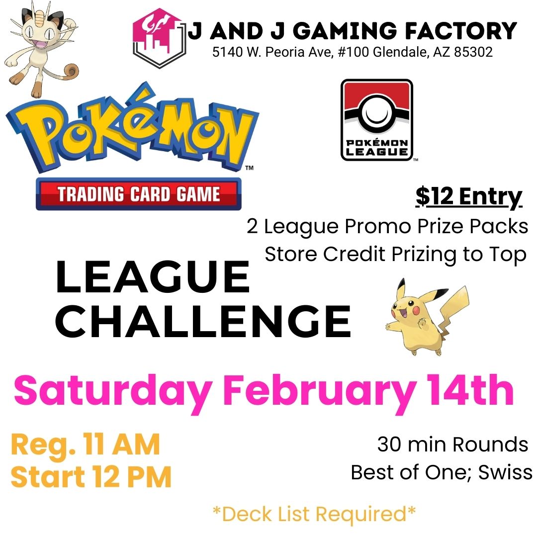 Pokémon February 14th, 2026 Challenge