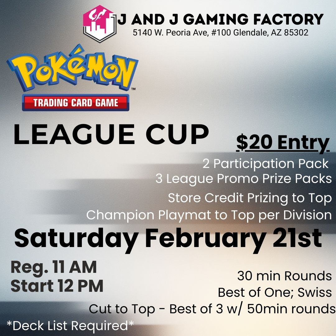 Pokémon February 21st, 2026 League CUP