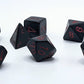 Dice: Chessex Opaque Black/Red