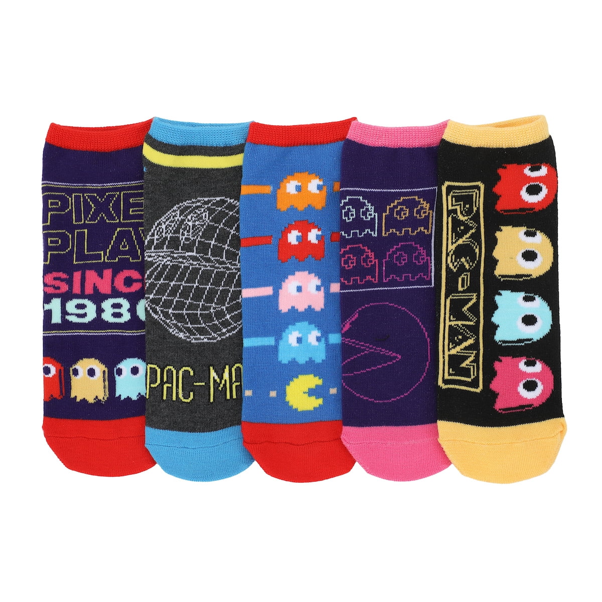 Pac-Man Mix & Match Ankle Socks