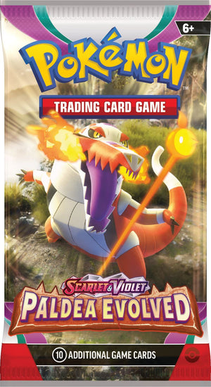 Pokemon: Paldea Evolved Booster Pack (Live Stream only)