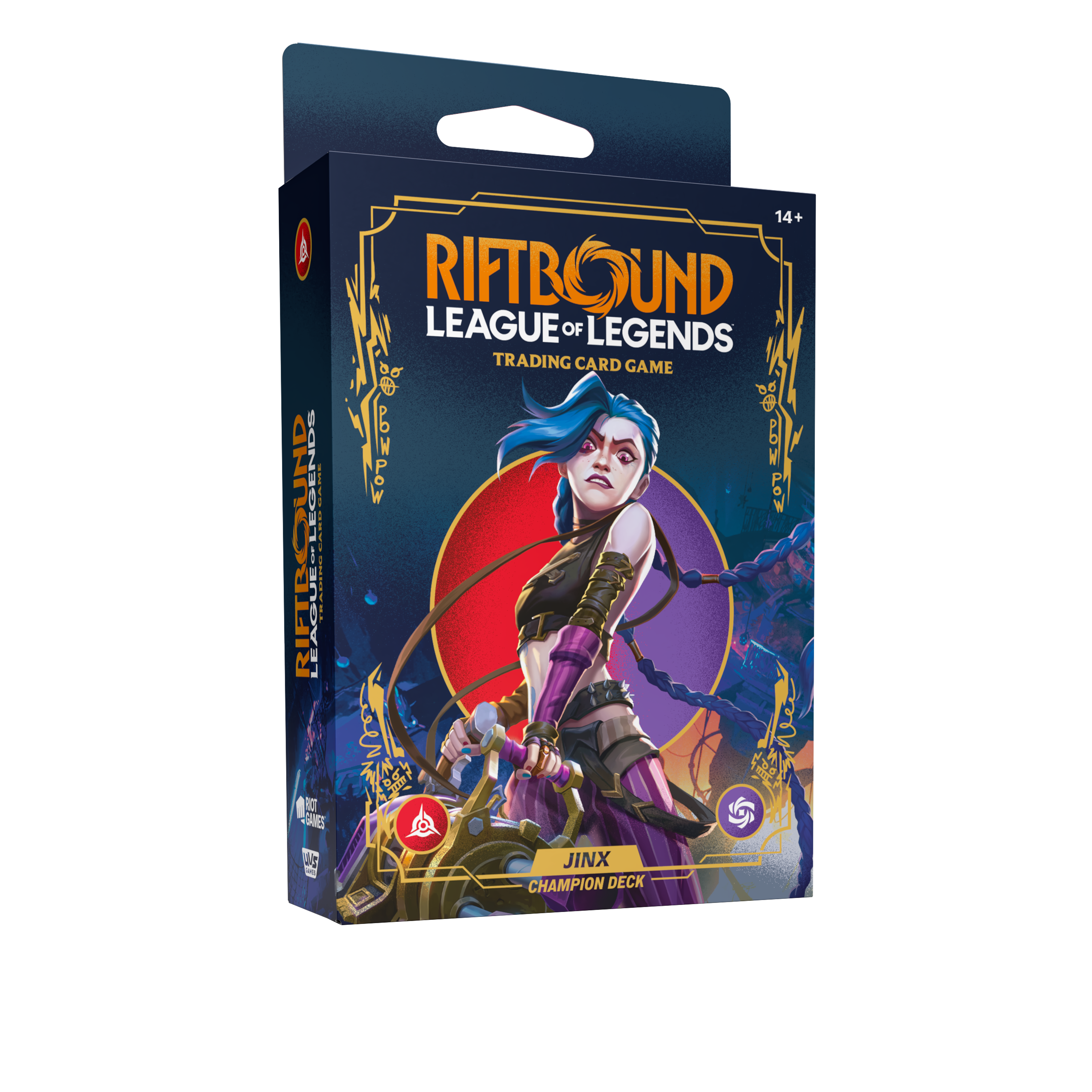 RIFTBOUND TCG: LEAGUE OF LEGENDS: SET 1: ORIGINS CHAMPION DECK: JINX