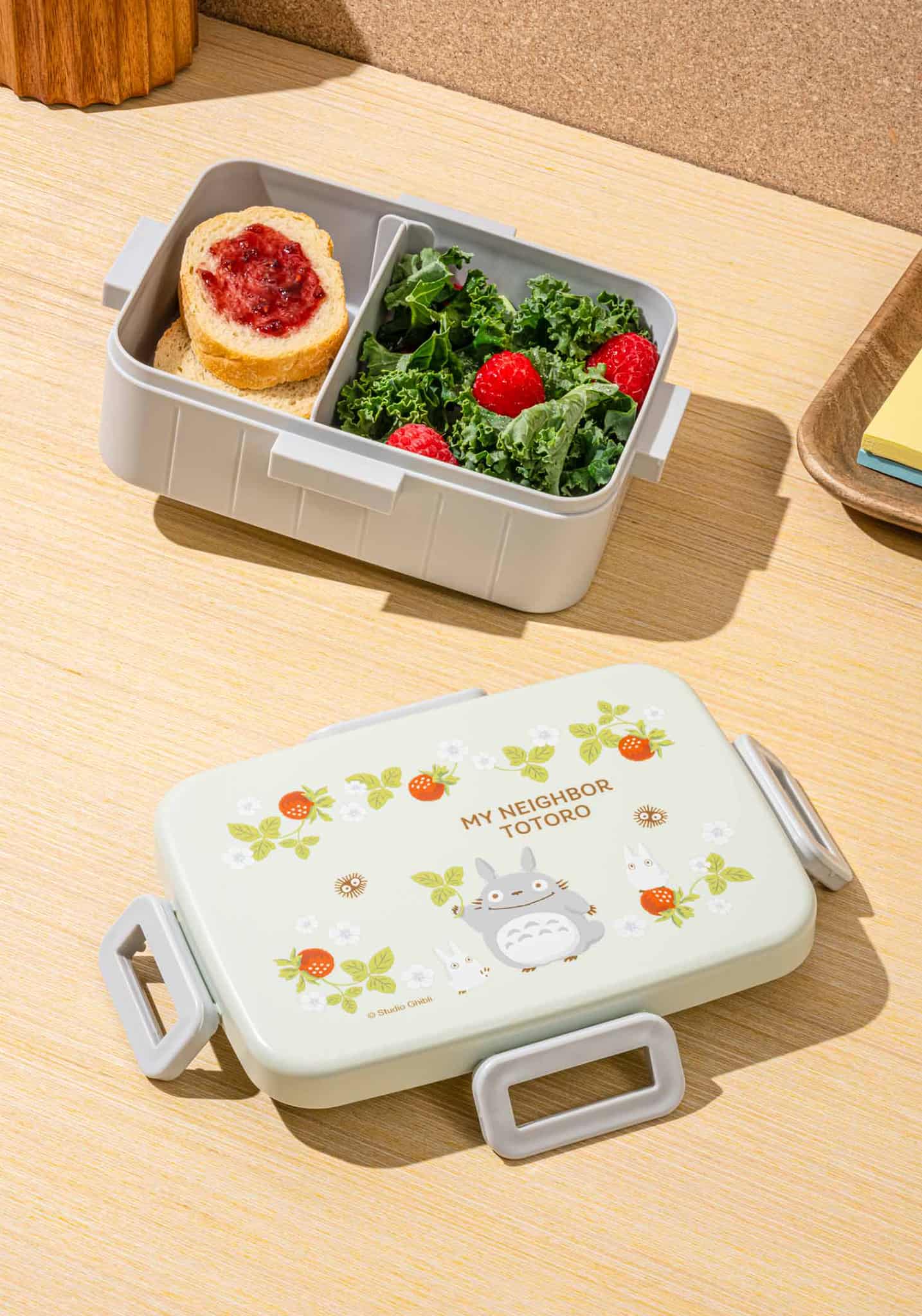 My Neighbor Totoro Bento Lunch Box 21.98oz (Raspberry)
