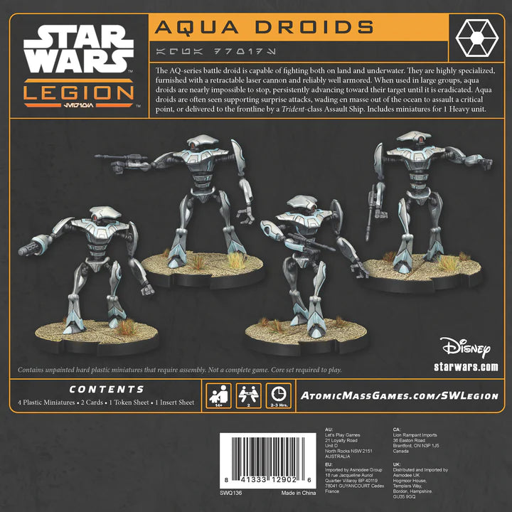 Star Wars Legion Aqua Droid Unit Expansion