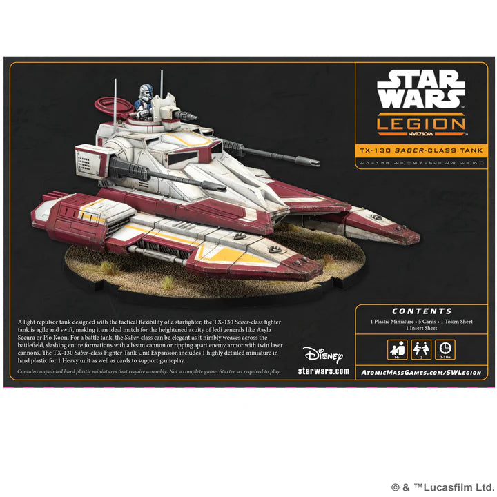 Star Wars Legion TX-130 Saber-Class Tank