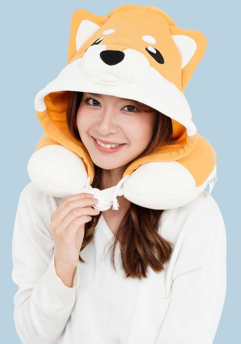 Travel Neck Pillow (Shiba Inu)