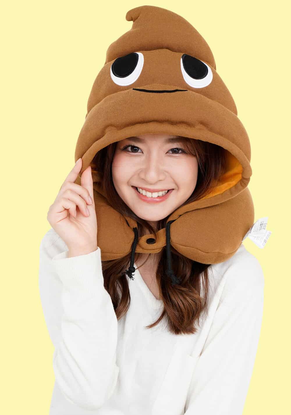 Travel Neck Pillow (Poop)