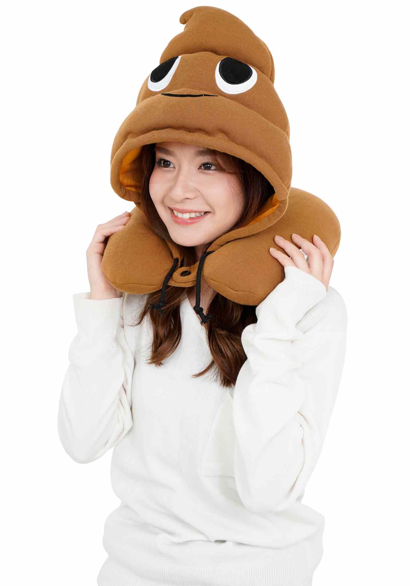 Travel Neck Pillow (Poop)