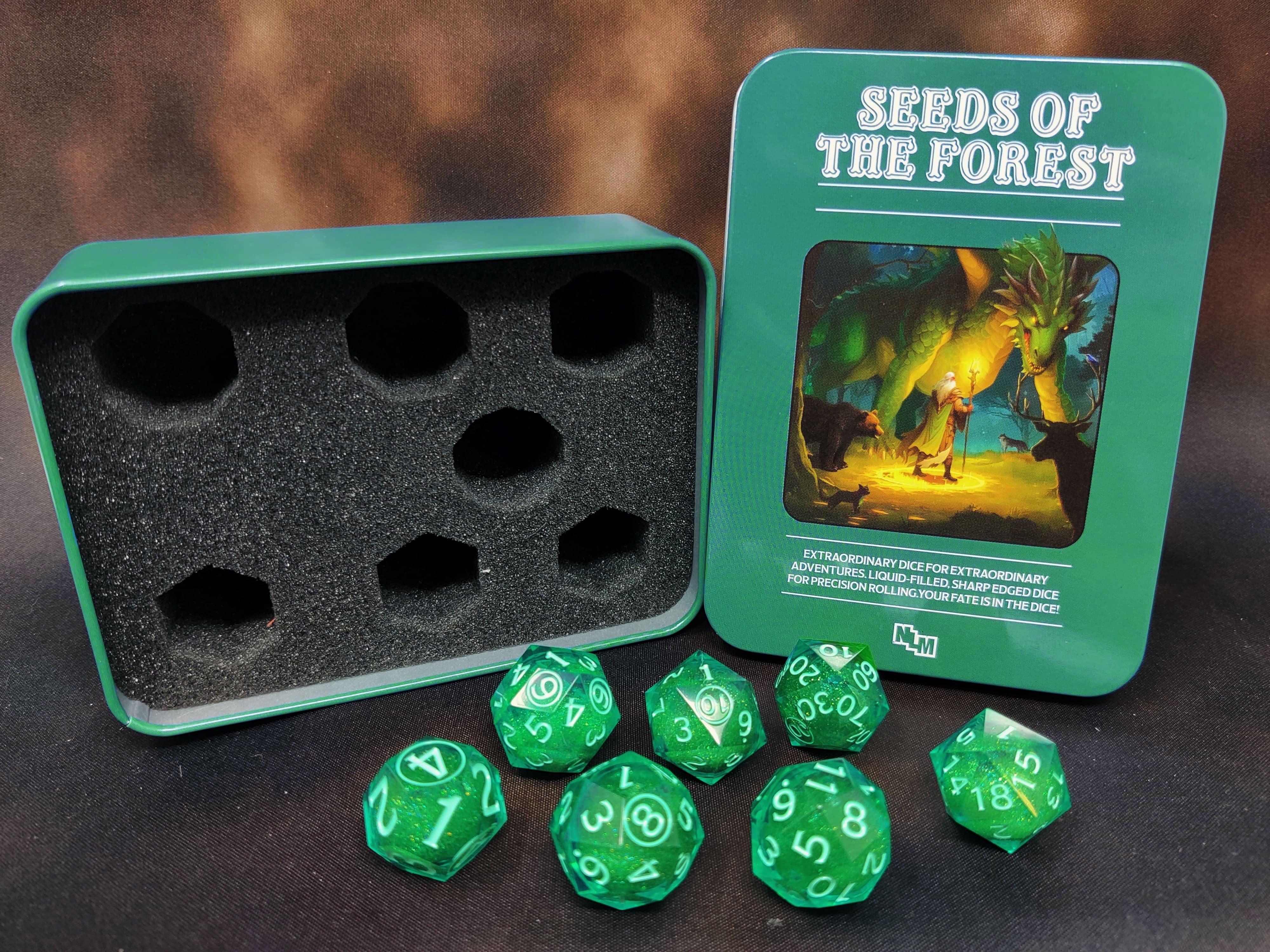 Rounders Dice Set 3: Seeds of the Forest (Preorder)