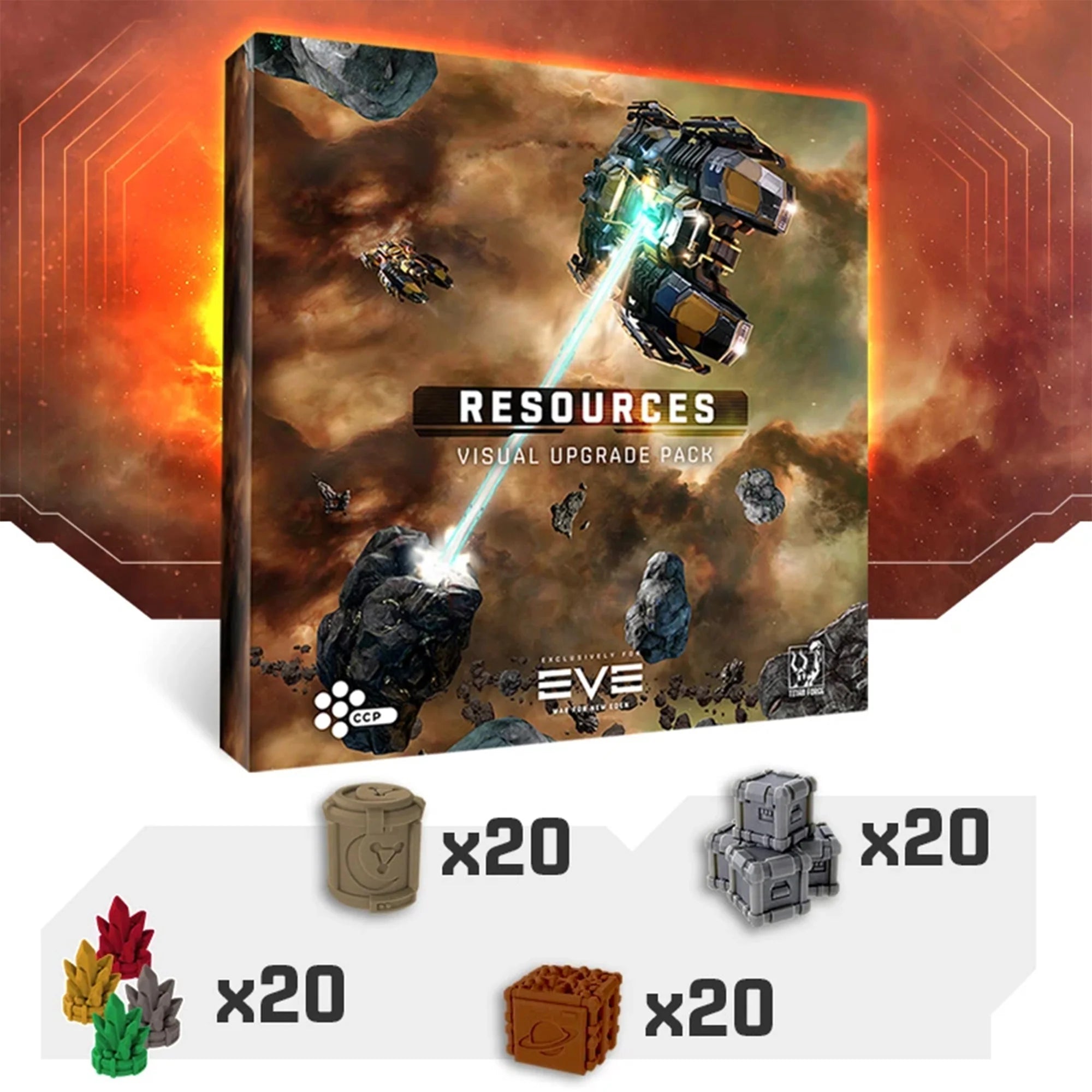 EVE: War for New Eden - Resources Pack Visual Upgrade