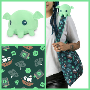 Plushie Tote: Tabletop Cthulhu - Mint