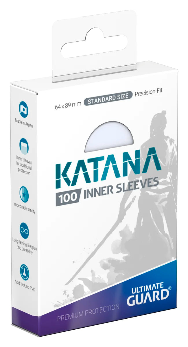 Katana Inner Sleeves 100 count STANDARD SIZE