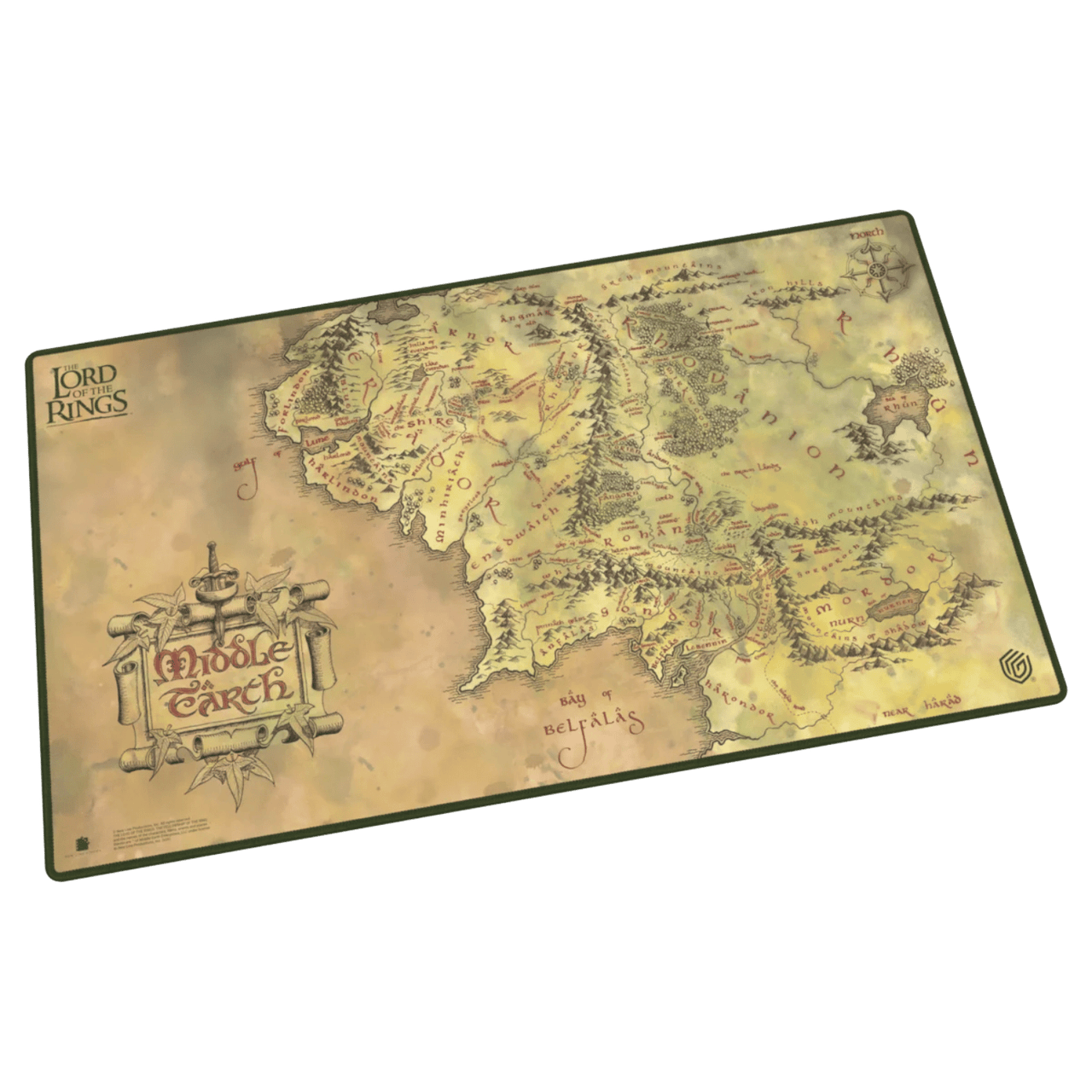 Ultimate Guard: Lord Of The Rings: Places Of Middle Earth: Playmat