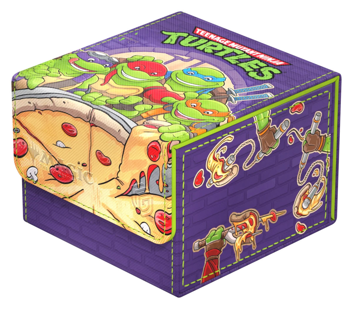 Magic: The Gathering | Teenage Mutant Ninja Turtles Sidewinder 133+ Xenoskin  - Pizza Box