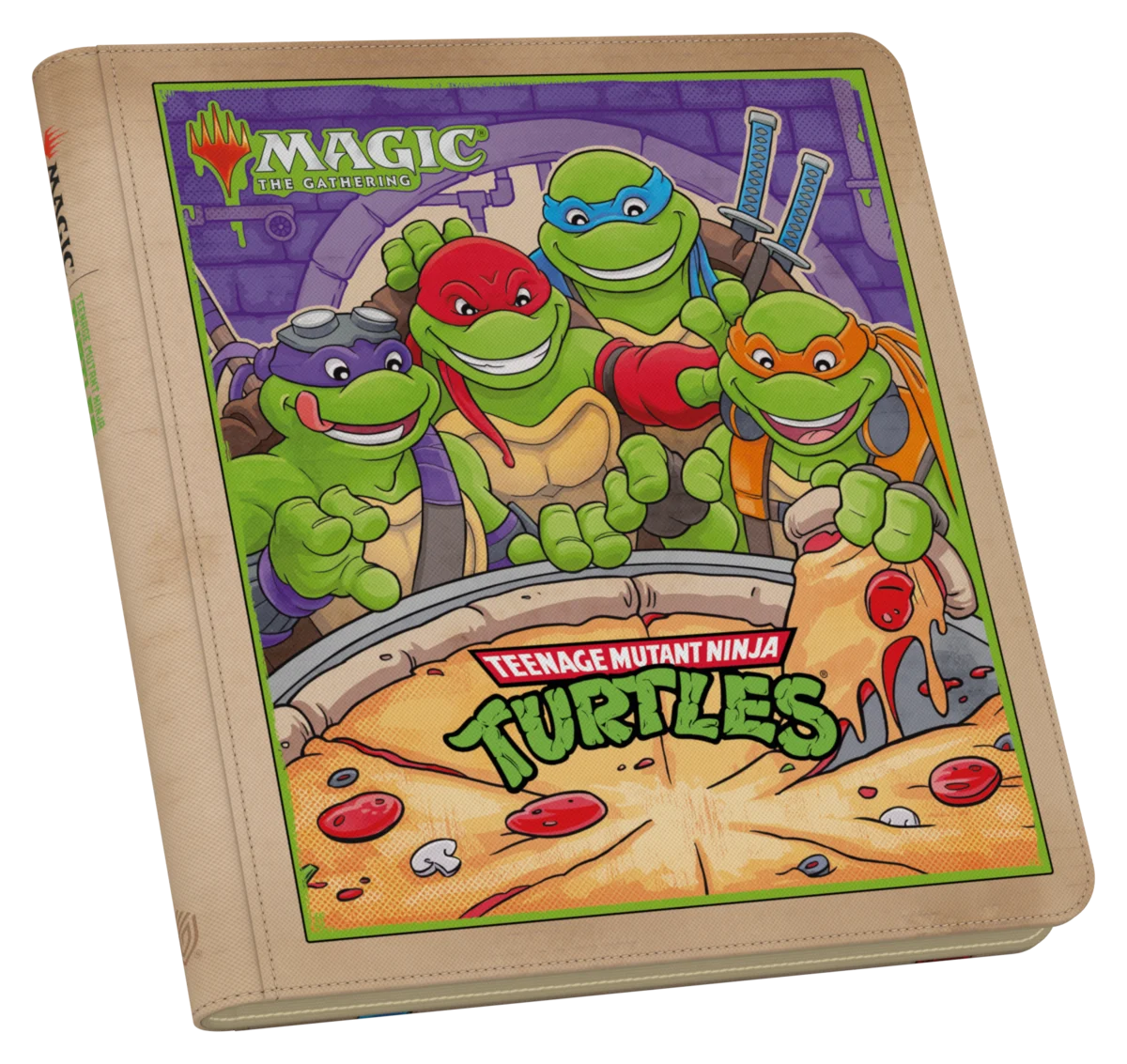 Magic: The Gathering | Teenage Mutant Ninja Turtles: Zipfolio 480 Xenoskin - Pizza Box