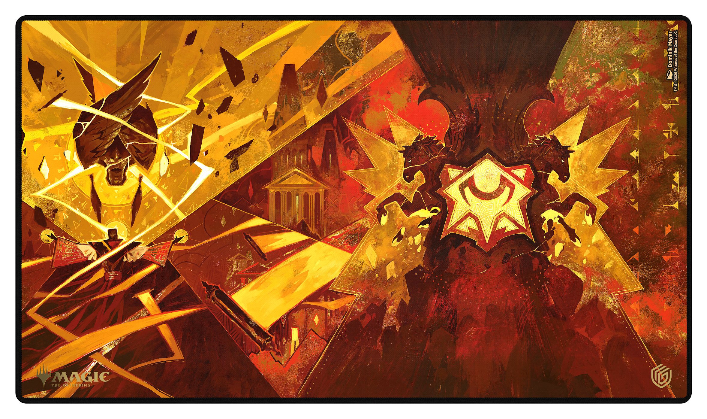 Ultimate Guard: Magic The Gathering: SOS Secrets Of Strixhaven: Play-Mat: Lorehold
