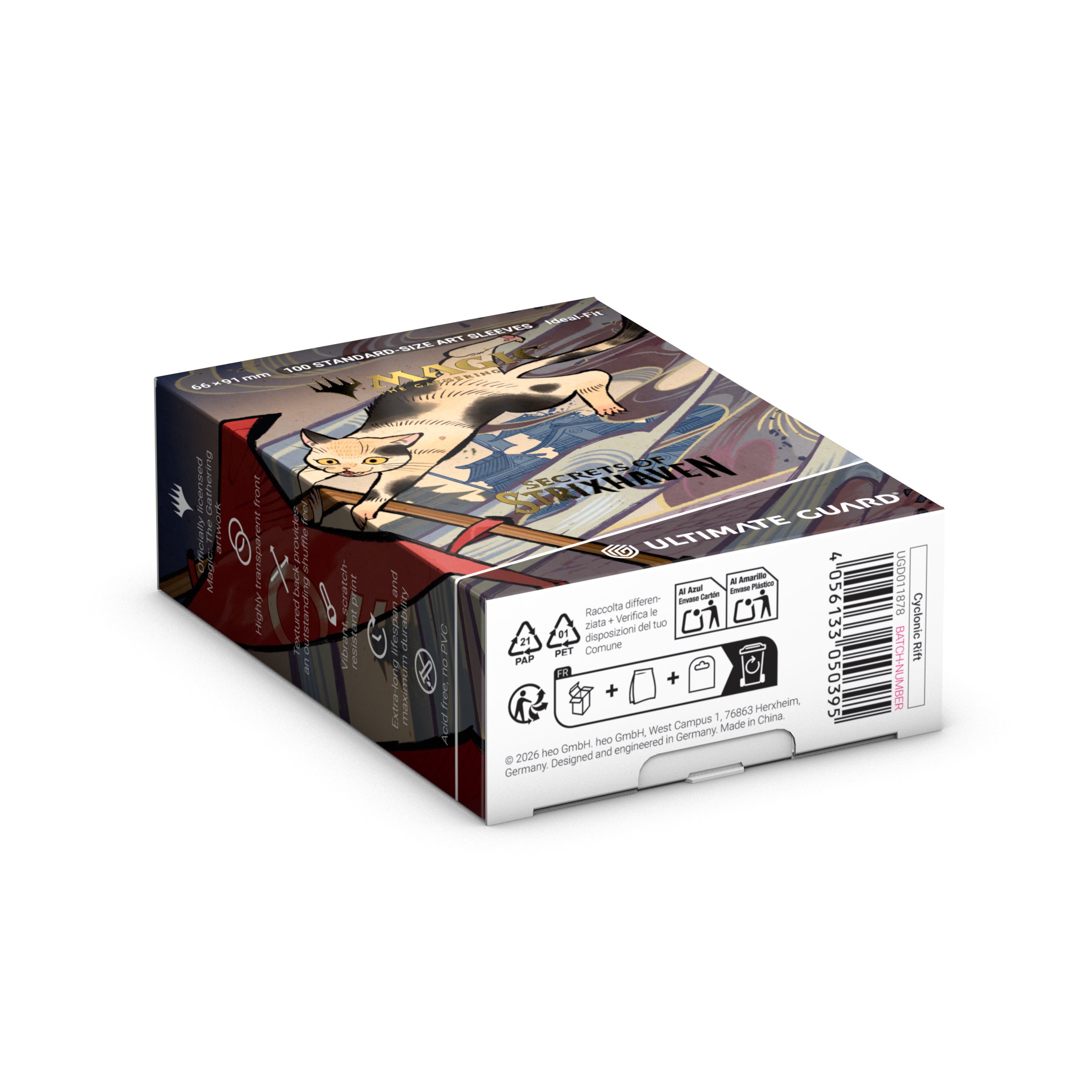 Ultimate Guard: Magic The Gathering: SOS Secrets Of Strixhaven: Art Sleeves: Blue Mythic 2 (Alternate Art) Box