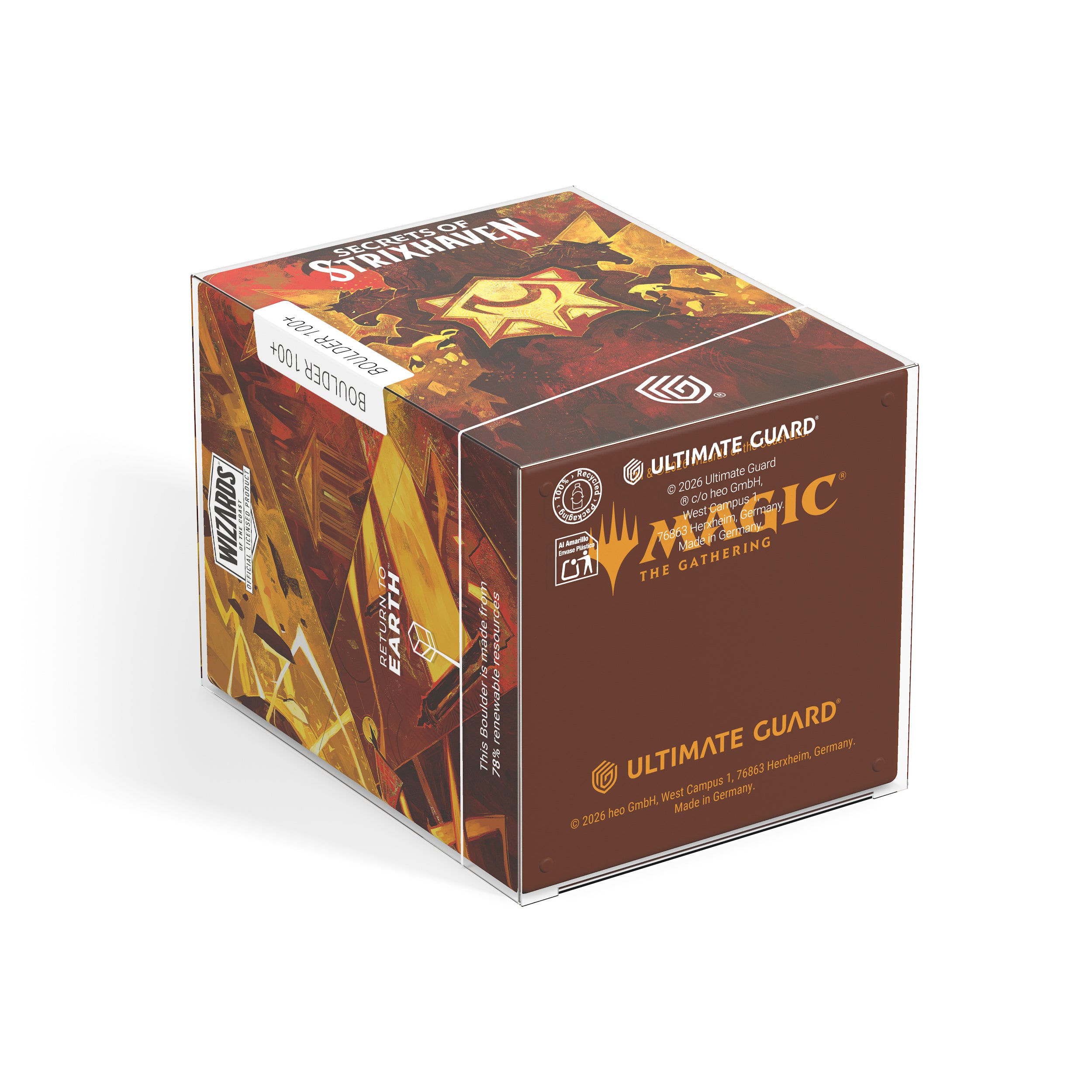 Ultimate Guard: Magic The Gathering: SOS Secrets Of Strixhaven: Boulder 100 Lorehold