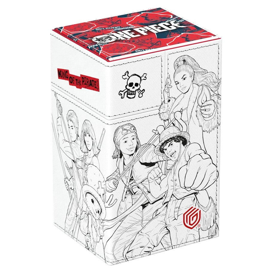 NETFLIX | One Piece: Flip N' Tray 80+ Deck Box - Sketch - Ultimate Guard