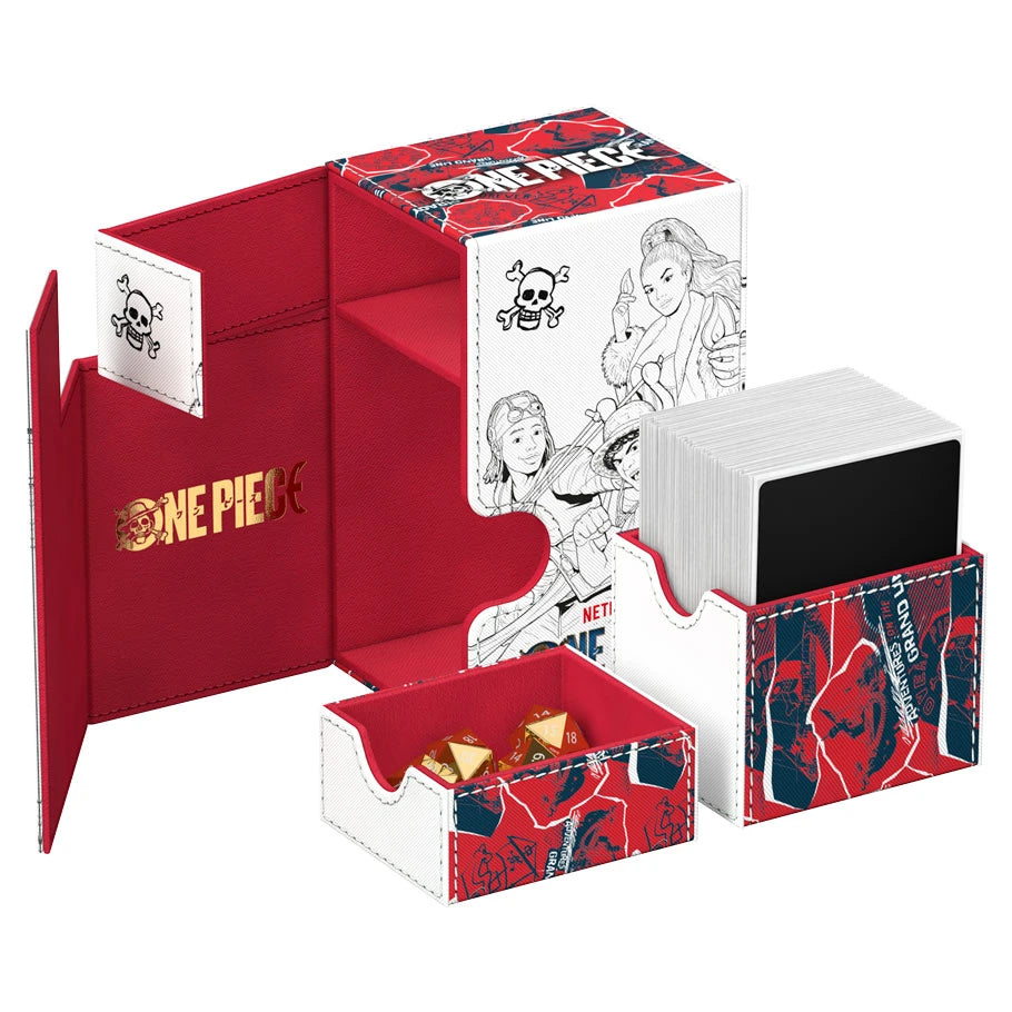 NETFLIX | One Piece: Flip N' Tray 80+ Deck Box - Sketch - Ultimate Guard