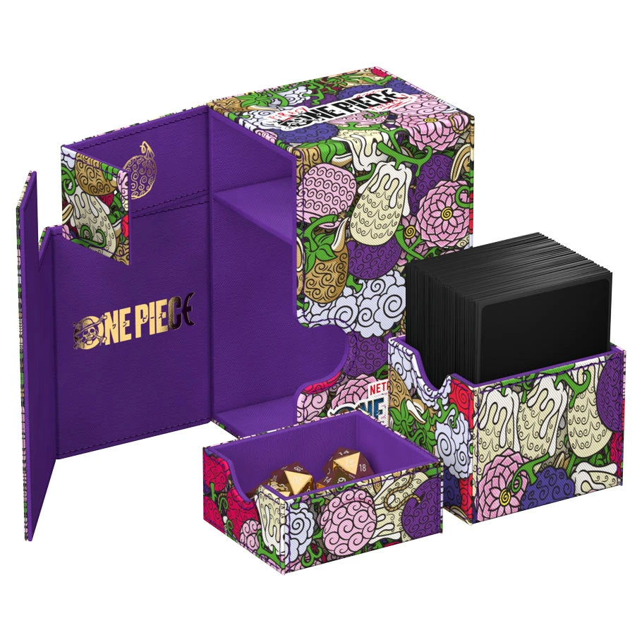 NETFLIX | One Piece: Flip N' Tray 80+ Deck Box - Devil Fruits - Ultimate Guard