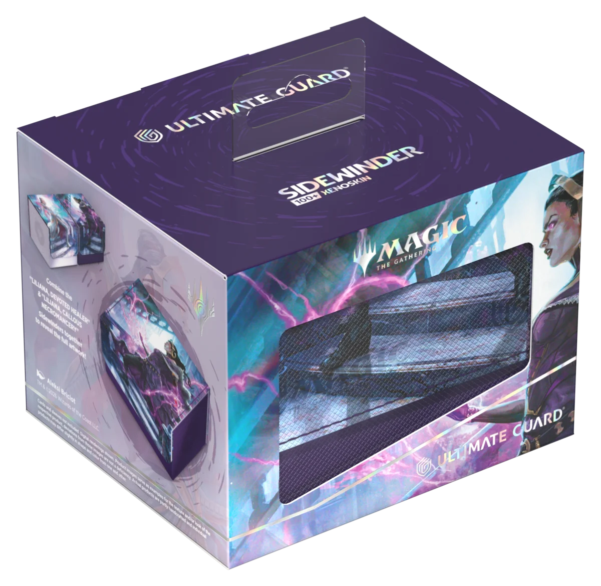 Ultimate Guard | Sidewinder 100+ Xenoskin Magic: The Gathering "Reality Fracture" - Liliana, Callous Necromancer - image 12 of 14