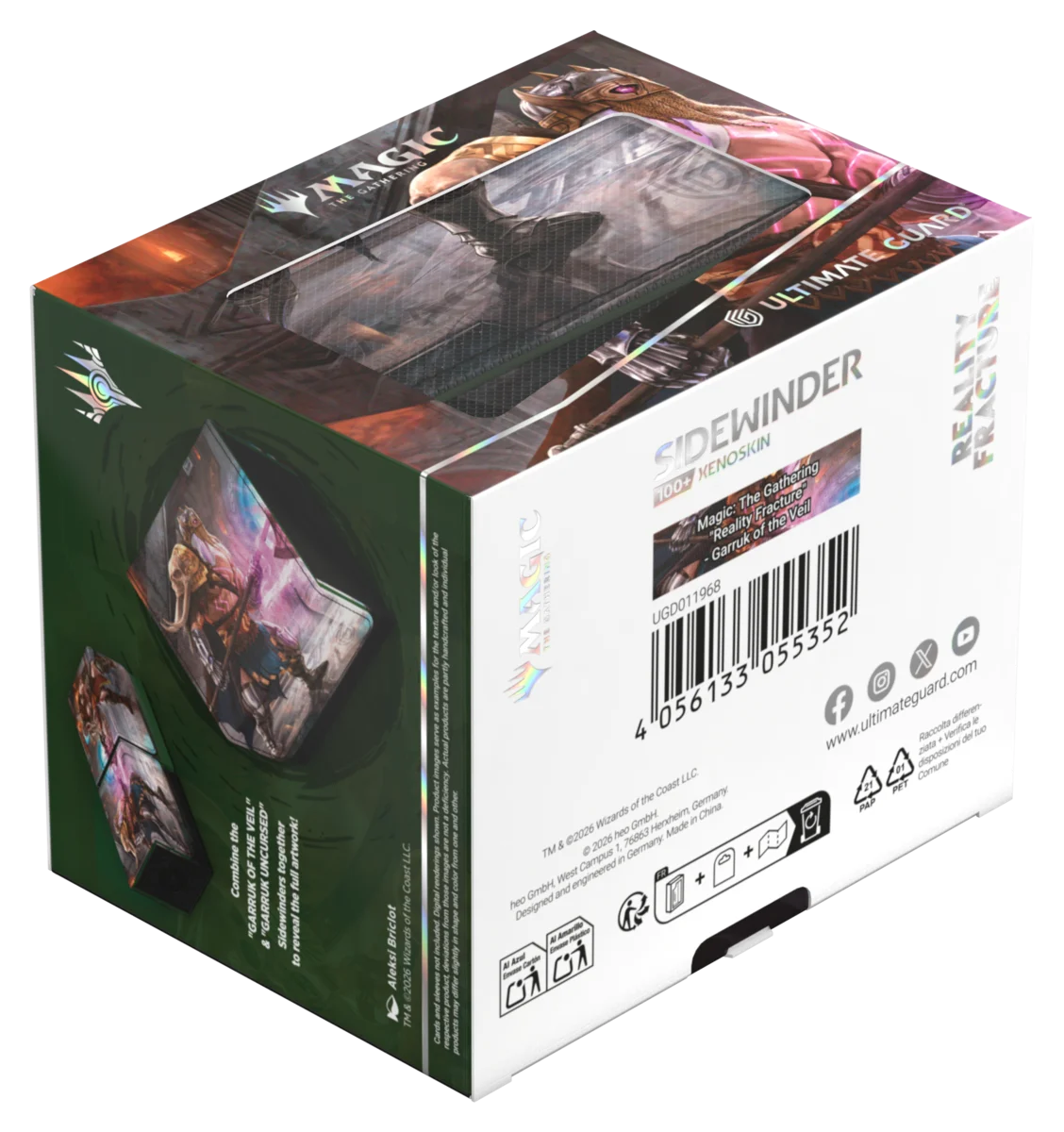 Ultimate Guard | Sidewinder 100+ Xenoskin Magic: The Gathering "Reality Fracture" - Garruk of the Veil - image 14 of 14