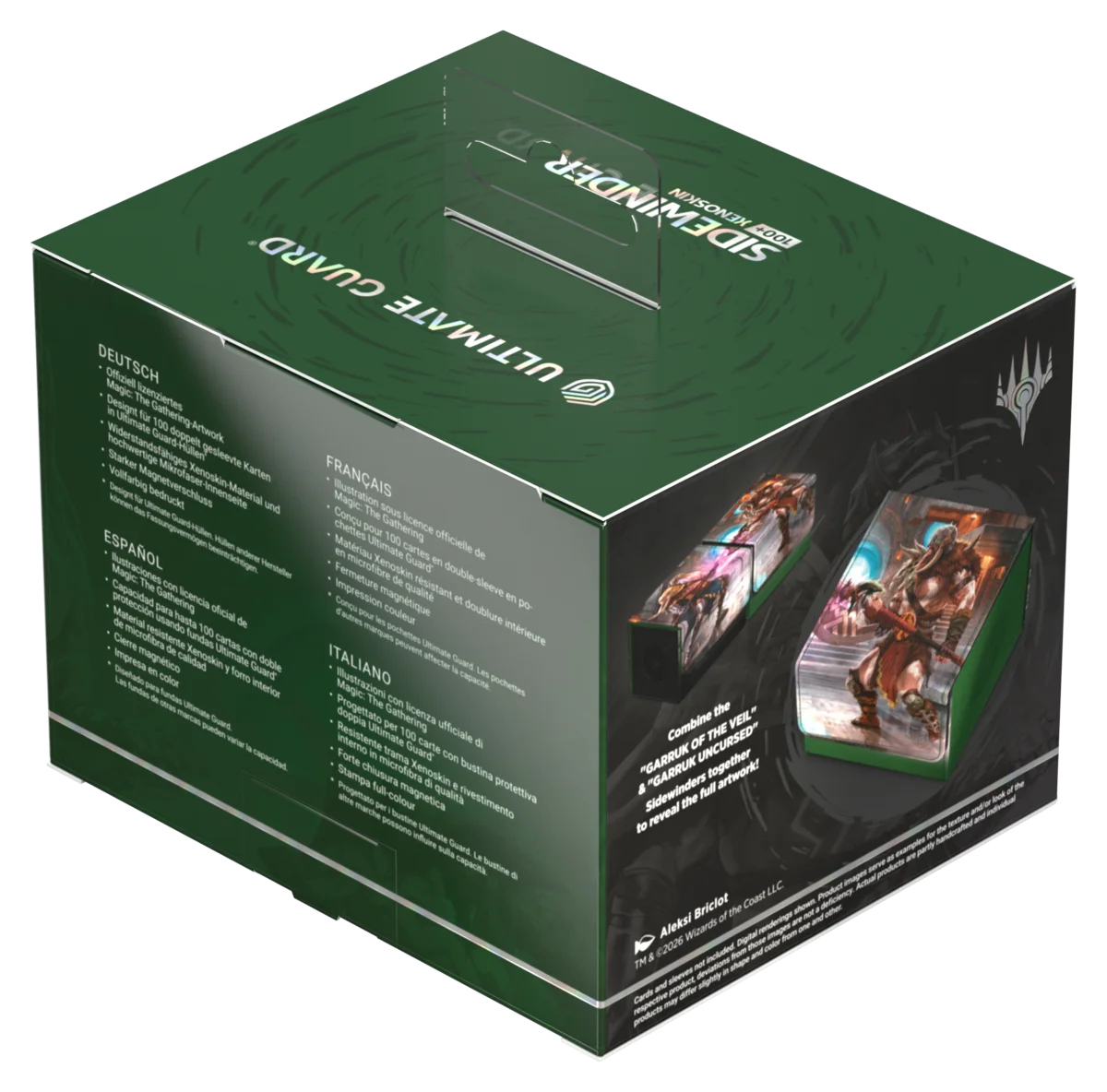 Ultimate Guard | Sidewinder 100+ Xenoskin Magic: The Gathering "Reality Fracture" - Garruk Uncursed - image 13 of 14