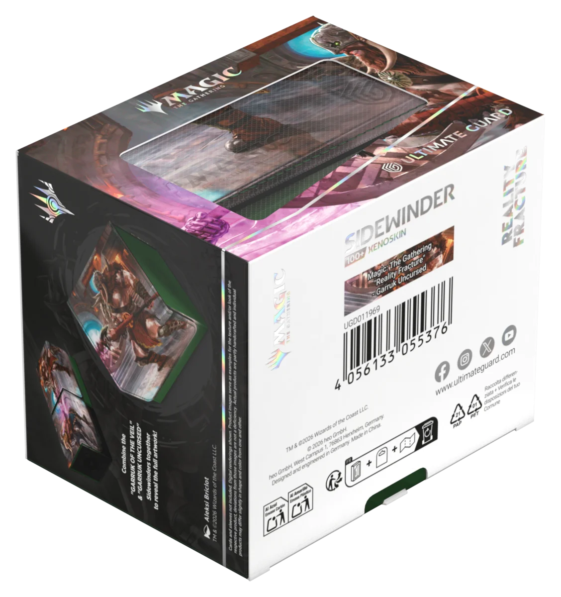 Ultimate Guard | Sidewinder 100+ Xenoskin Magic: The Gathering "Reality Fracture" - Garruk Uncursed - image 14 of 14