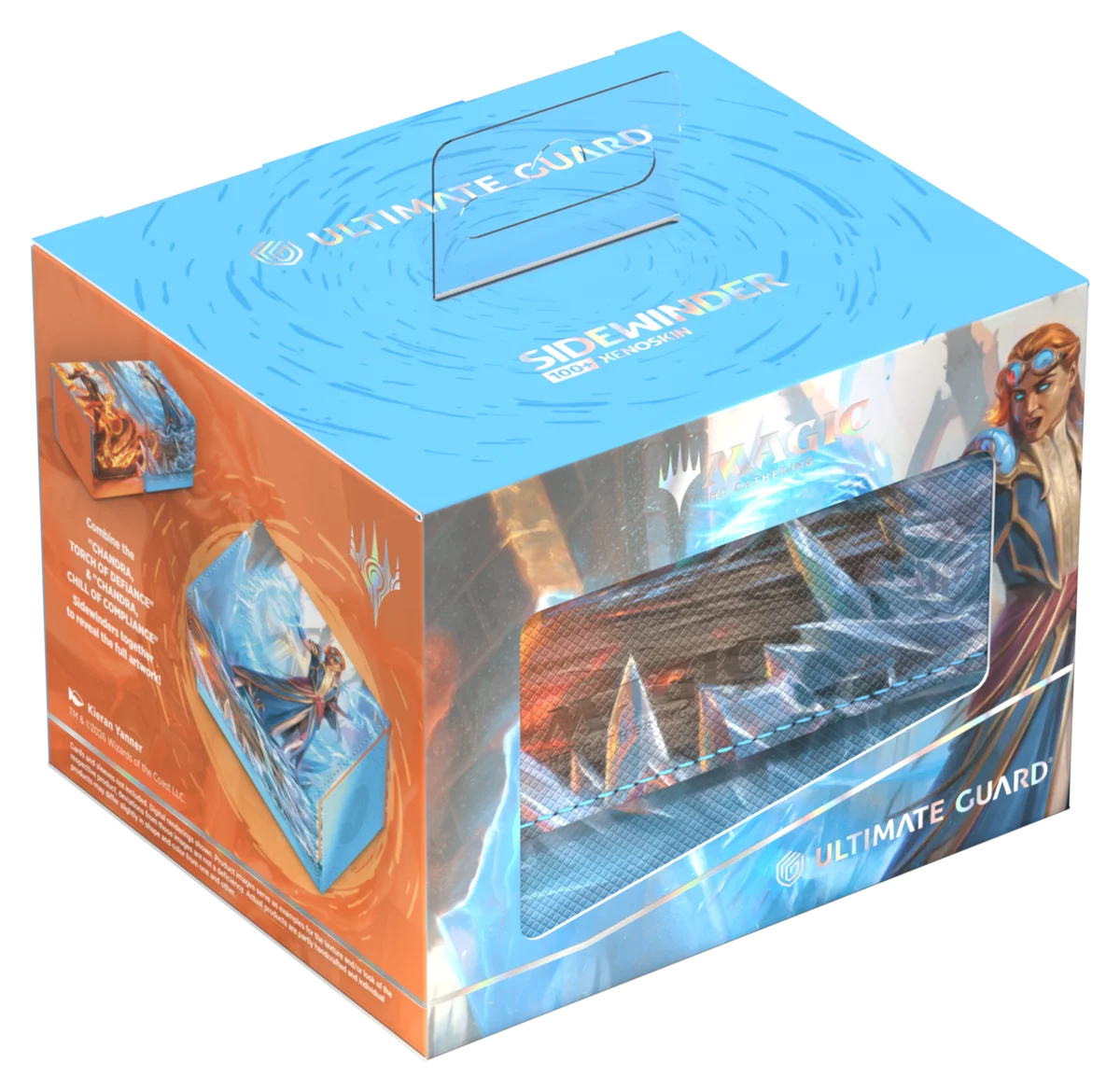 Ultimate Guard | Sidewinder 100+ Xenoskin Magic: The Gathering "Reality Fracture" - Chandra, Chill of Compliance - image 12 of 14