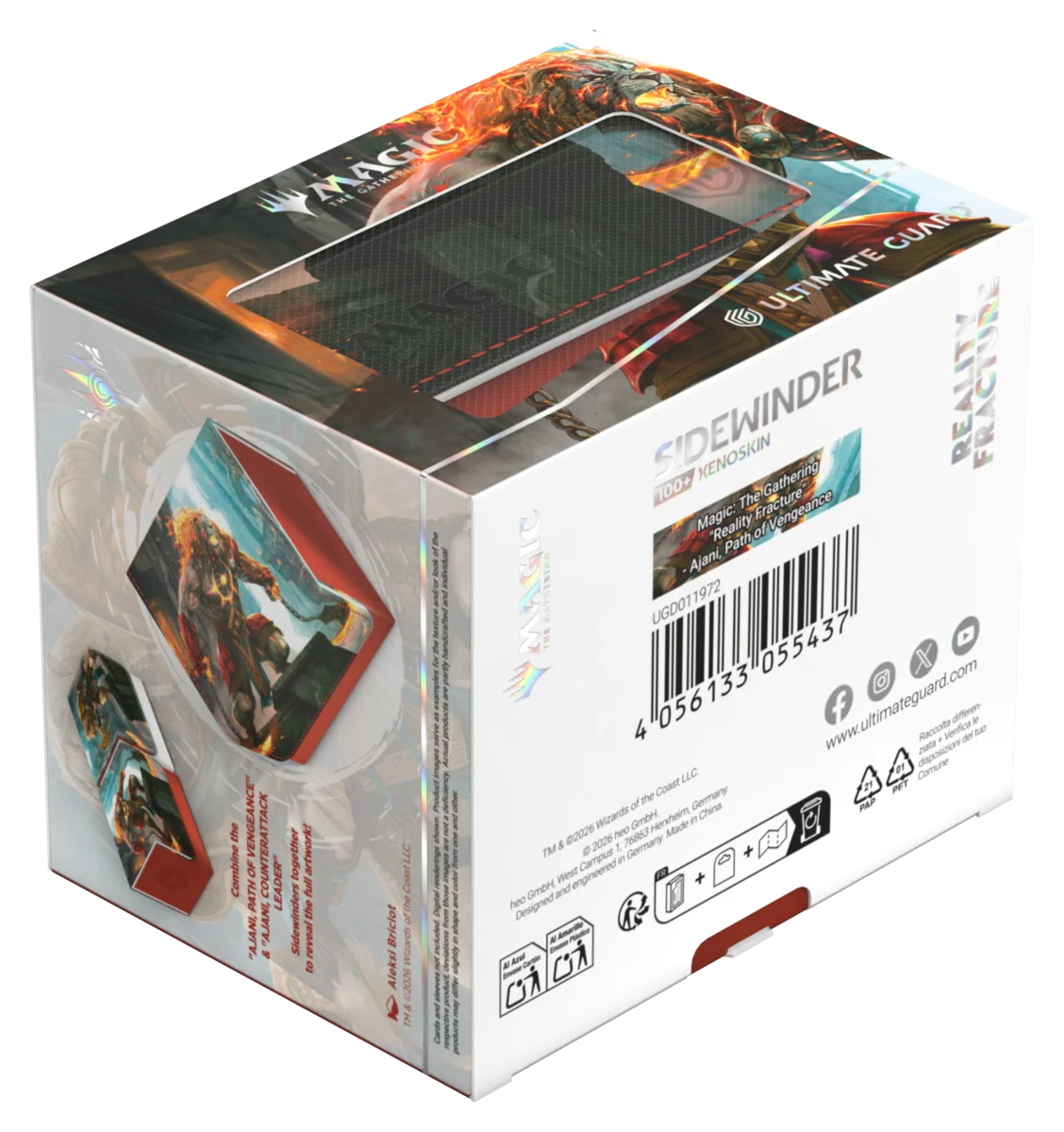 Ultimate Guard | Sidewinder 100+ Xenoskin Magic: The Gathering "Reality Fracture" - Ajani, Path of Vengeance - image 14 of 14