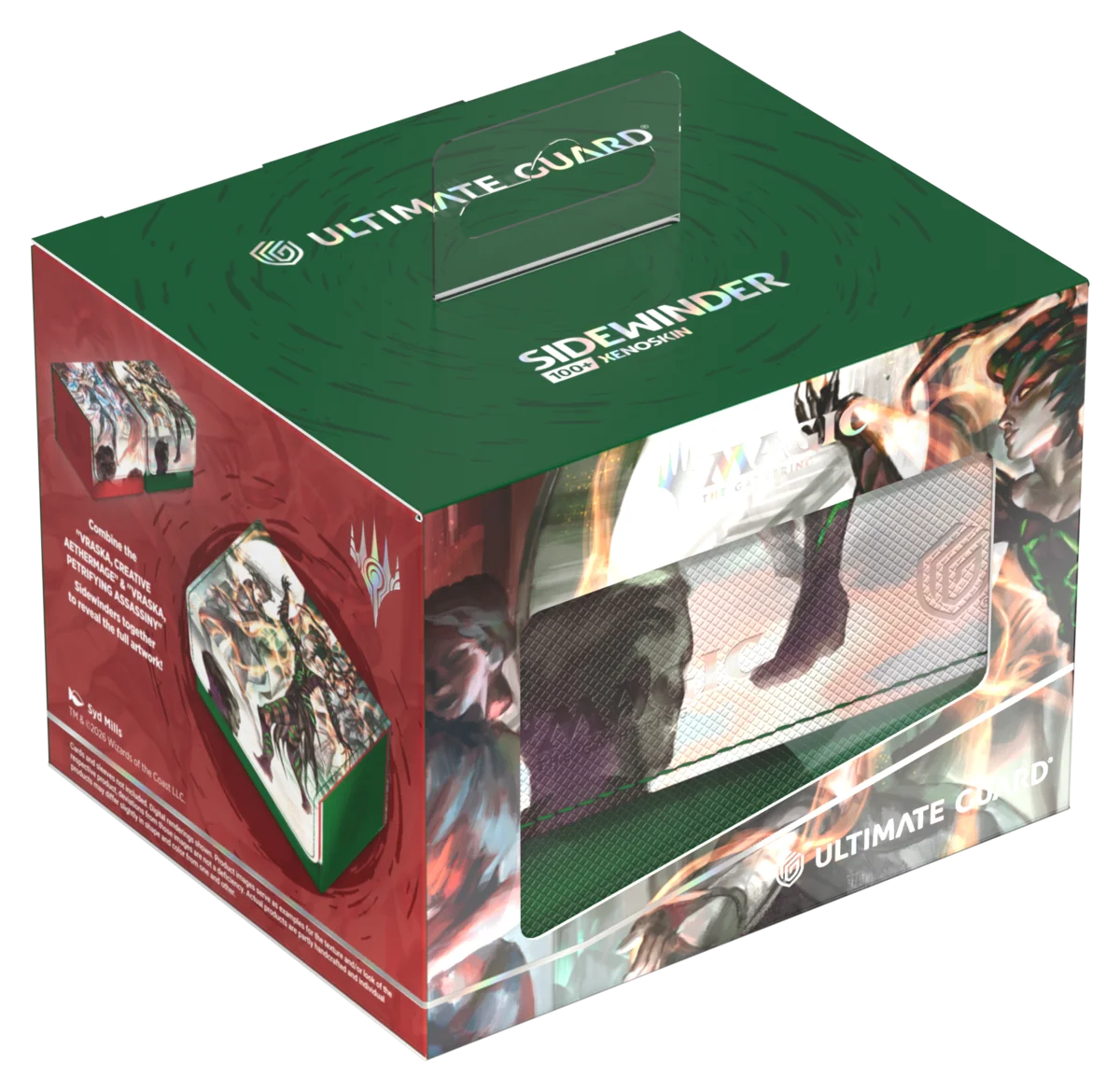 Ultimate Guard | Sidewinder 100+ Xenoskin Magic: The Gathering "Reality Fracture" - Vraska, Petrifying Assassin - image 12 of 14
