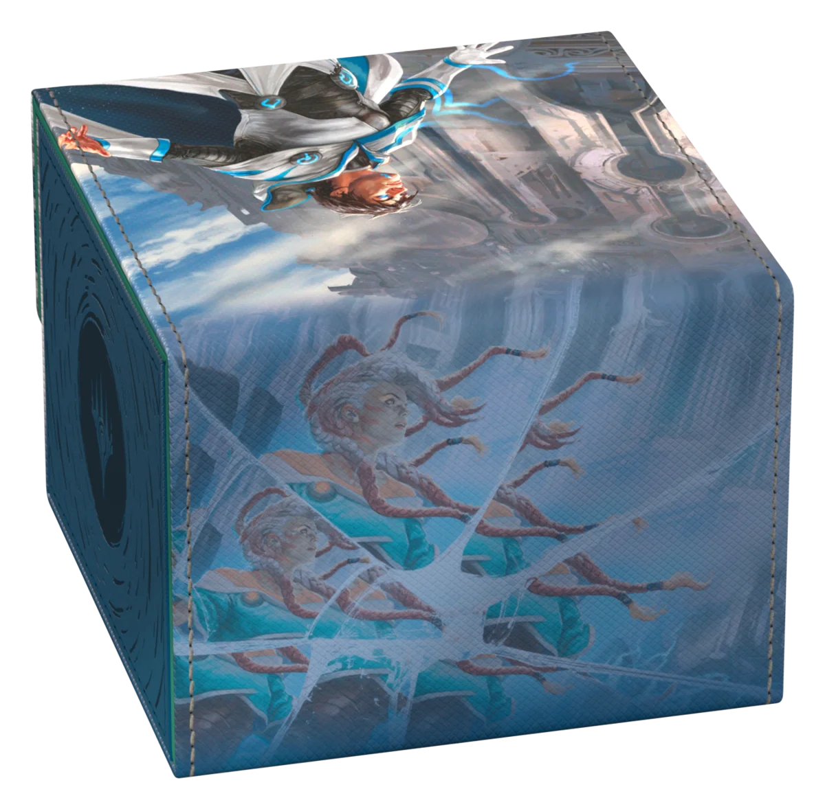 Ultimate Guard | Sidewinder 133+ Xenoskin Magic: The Gathering "Reality Fracture" - Jace, Building Reality - image 3 of 12