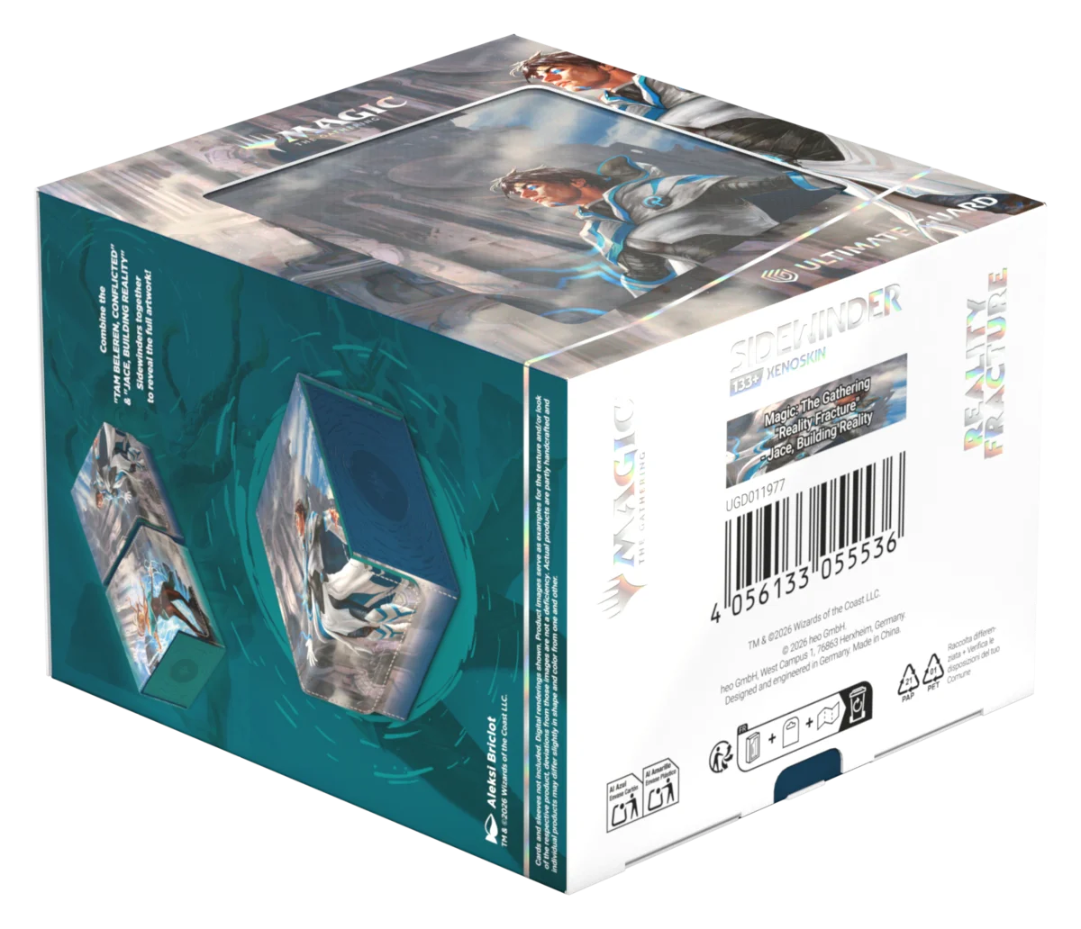 Ultimate Guard | Sidewinder 133+ Xenoskin Magic: The Gathering "Reality Fracture" - Jace, Building Reality - image 12 of 12