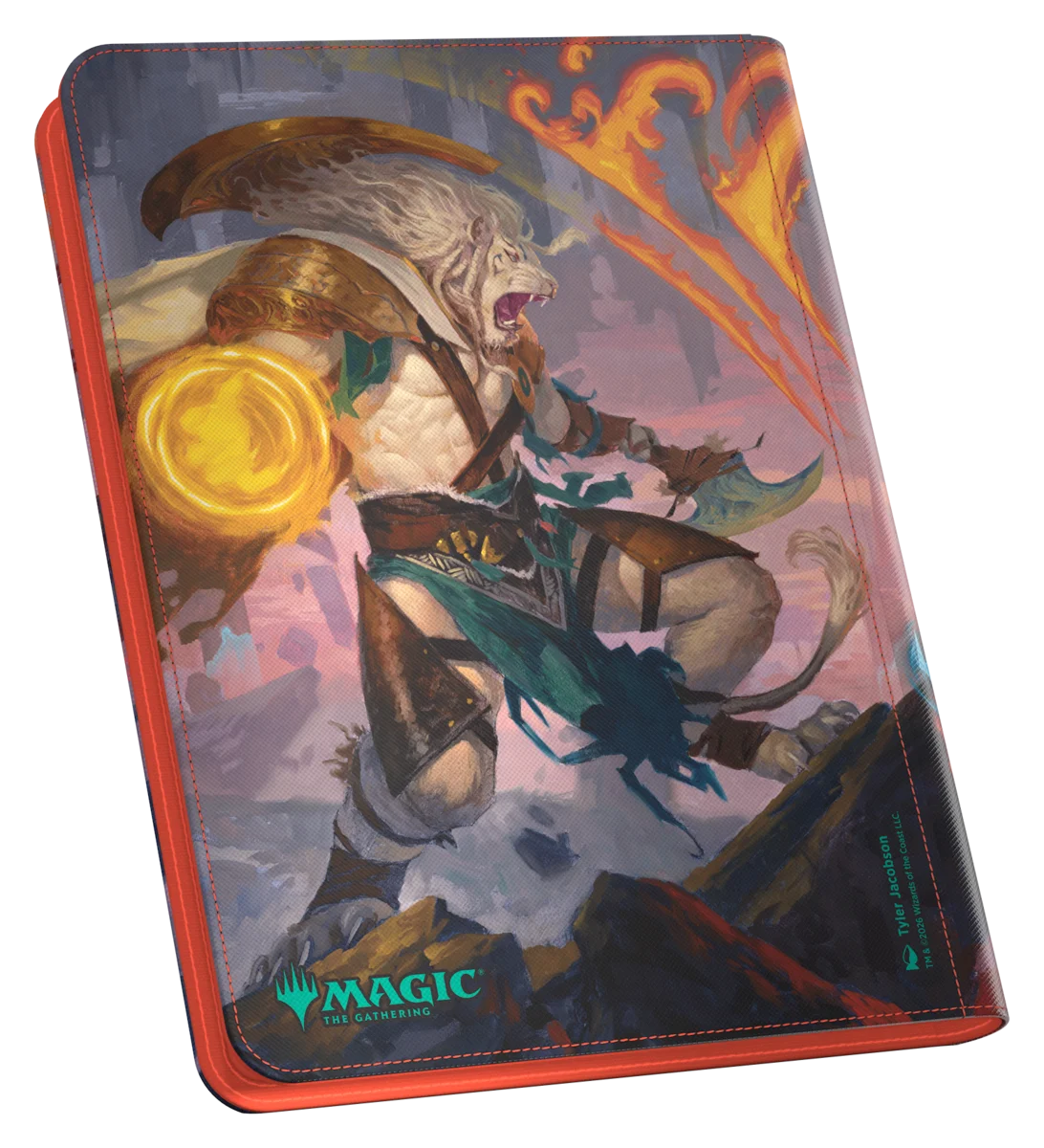 Ultimate Guard | Zipfolio 360 Xenoskin Magic: The Gathering "Reality Fracture" - Ajani Resolute / Ajani Unrelenting - image 4 of 9