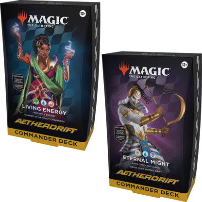 Magic: The Gathering - Aetherdrift Commander Decks