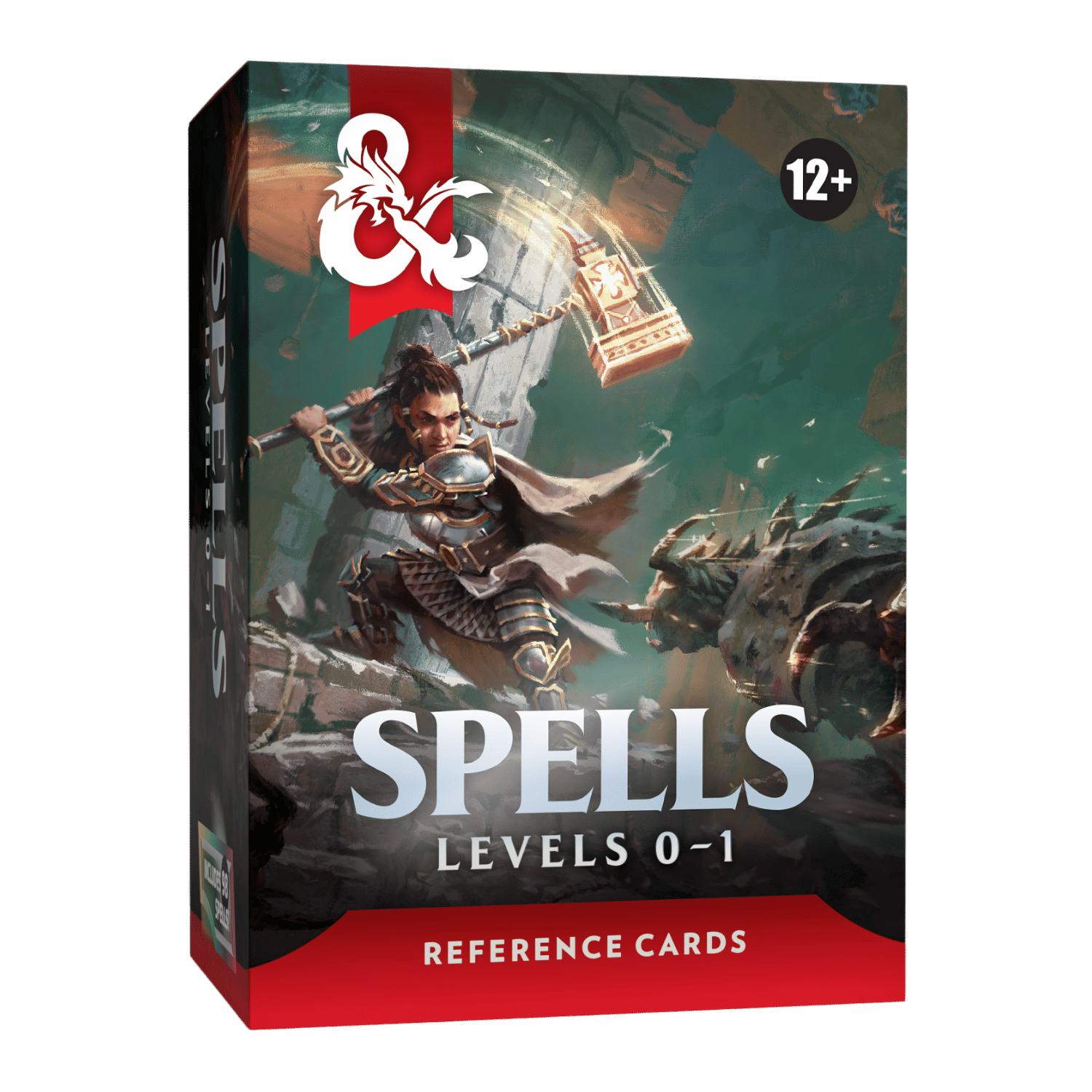 Dungeons & Dragons 5E RPG Reference Cards: Spells - Levels 0-1