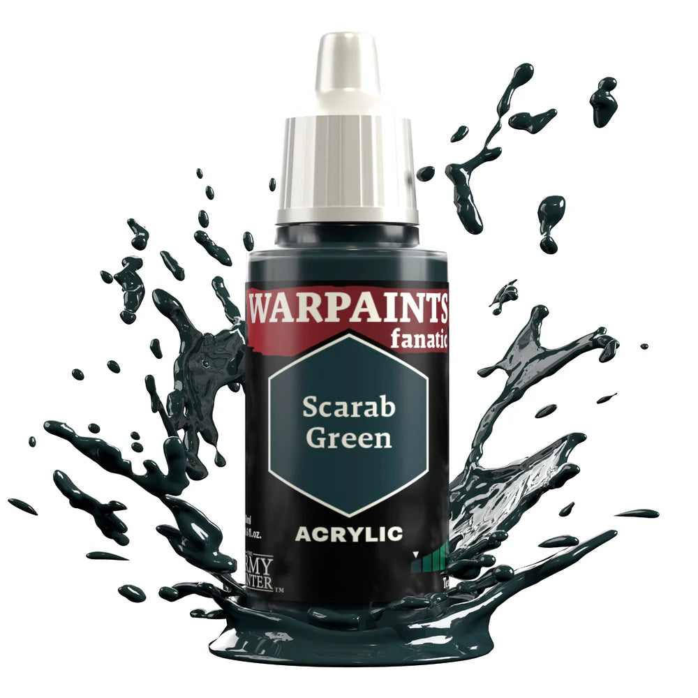 Army Painter Warpaints Fanatic: Scarab Green