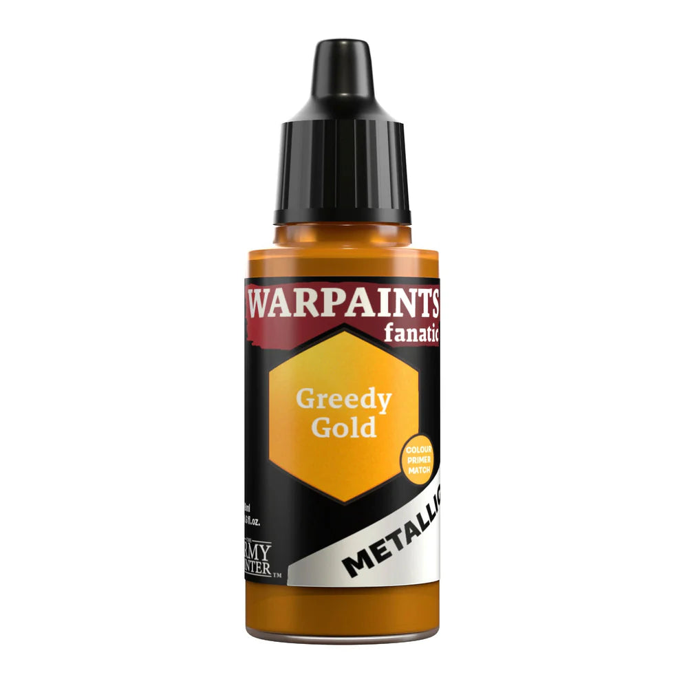 Army Painter Warpaints Fanatic Metallic: Greedy Gold