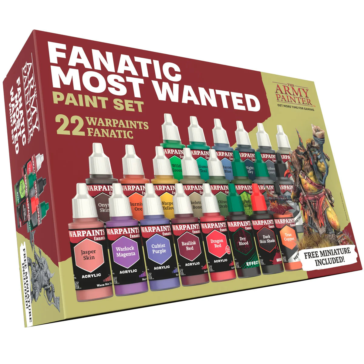 Army Painter: Fanatic Most Wanted Paint Set