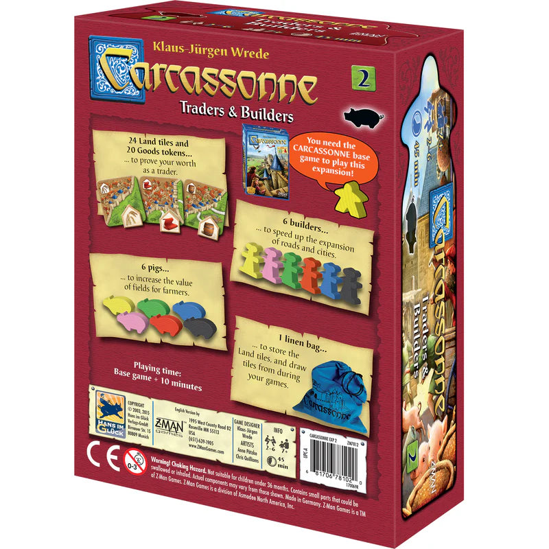 Carcassonne Exp 2: Traders & Builders