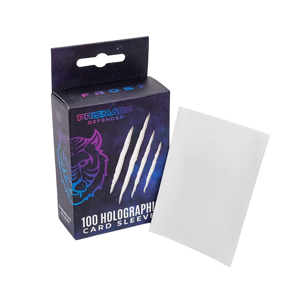 Prismatic Defender: Holographic Card Sleeves - Standard Size - 3 Foil Designs
