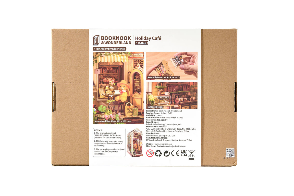 Rolife | BookNook & Wonderland: Holiday Cafe - [TGB15]