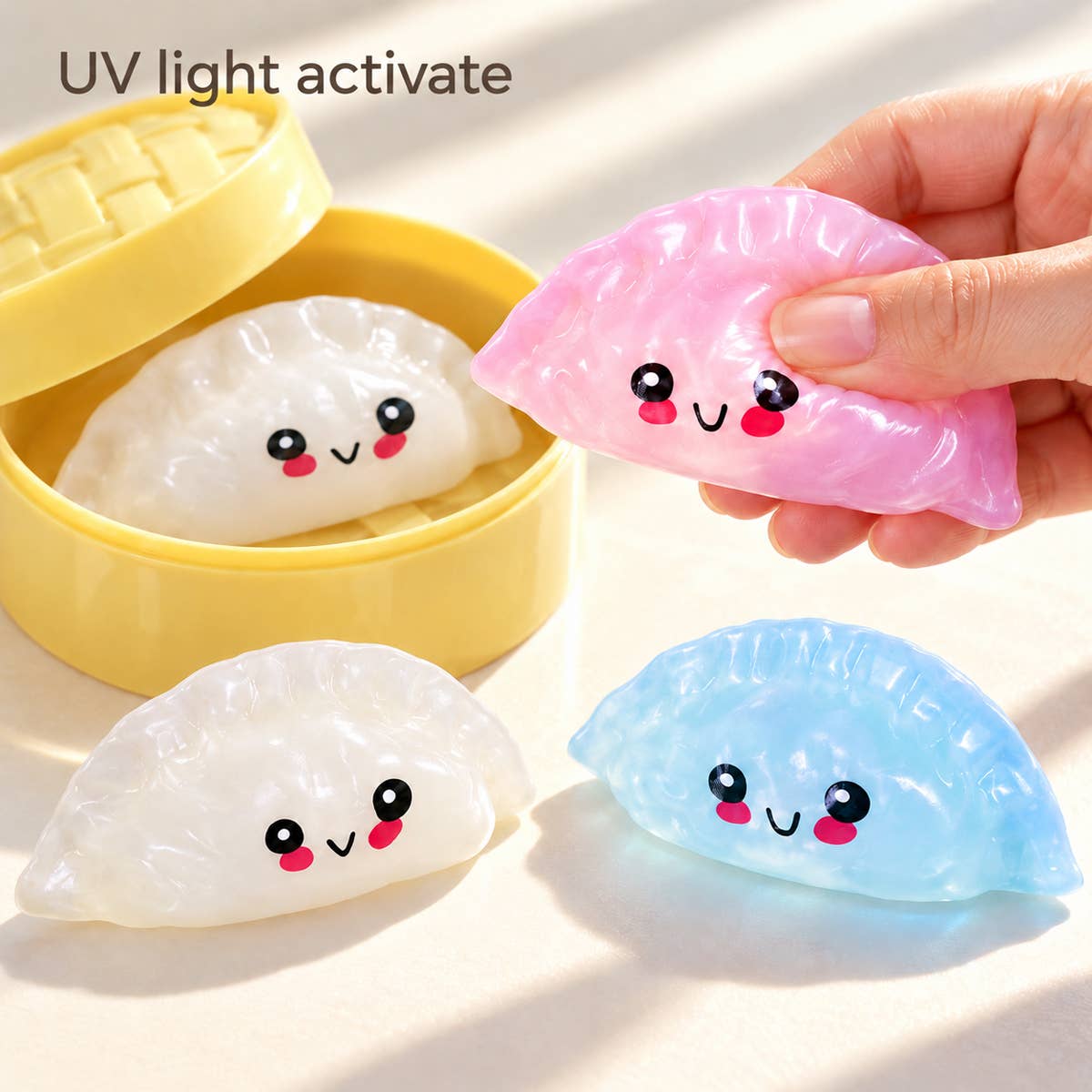 UPD SCCPS 2pc Color Change Potstickers Squishy Set - 12pcs