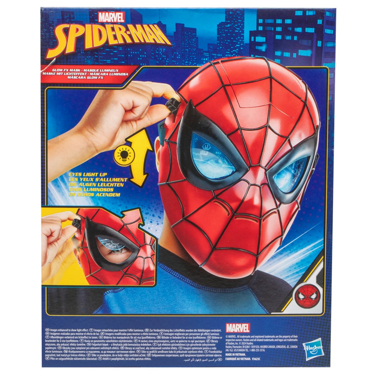 Spider-Man: Glow FX Mask
